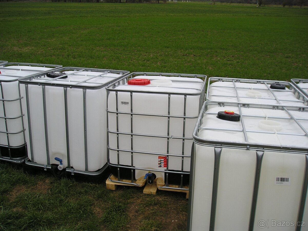 Nádrž na 1000 litrů, NEPOUŽITÉ, i na pitnou vodu - 10