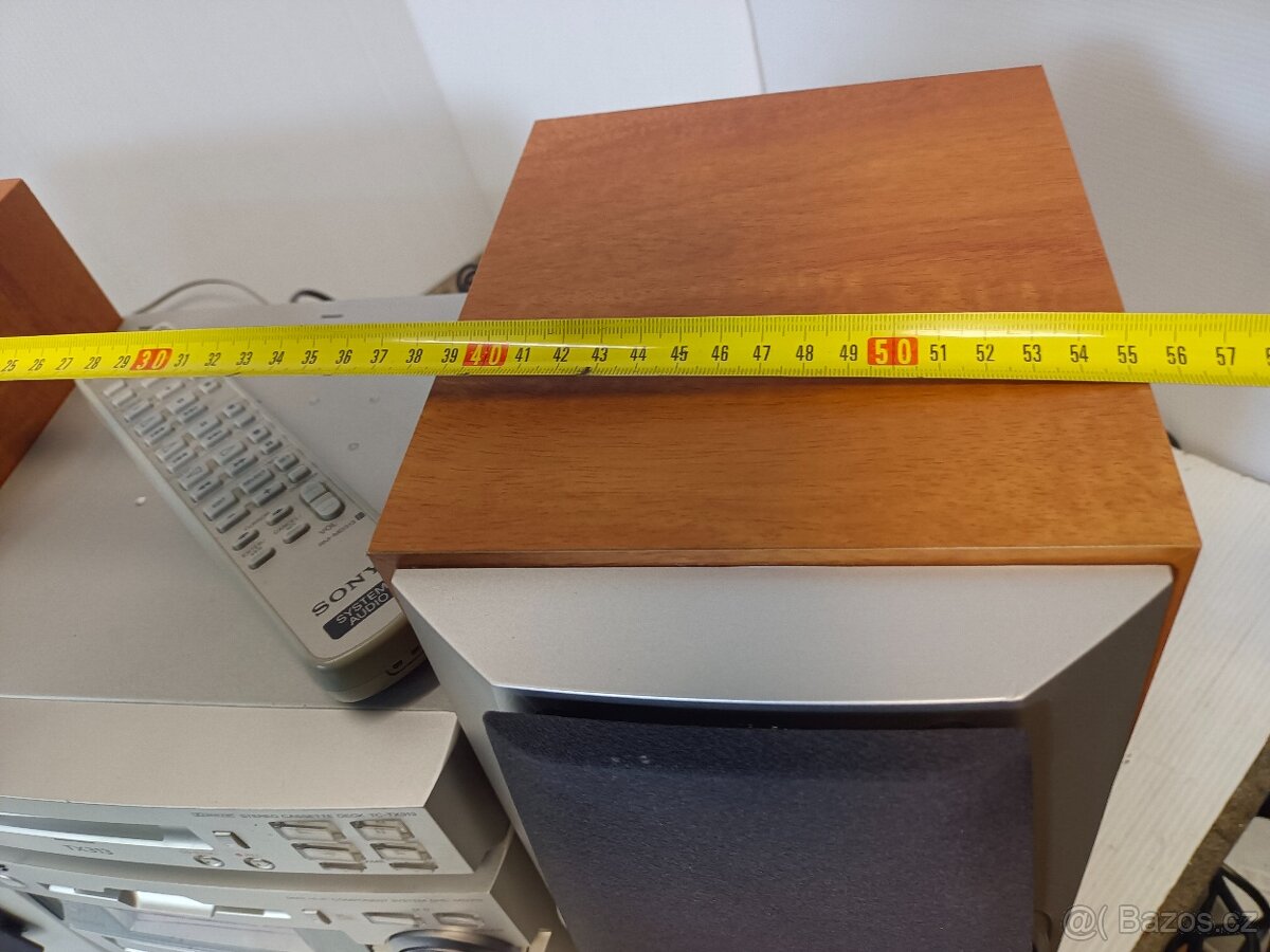 SONY věž TX-313 + MD313 dva díly, Minidisc,CDrádio,tape deck - 10