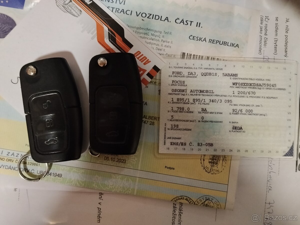 Ford Focus II Combi 1,8 92kW r.v. 2010 - 10