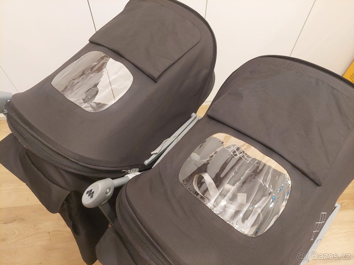 Kočárek golfky pro dvojčata Maclaren Twin Techno - 10