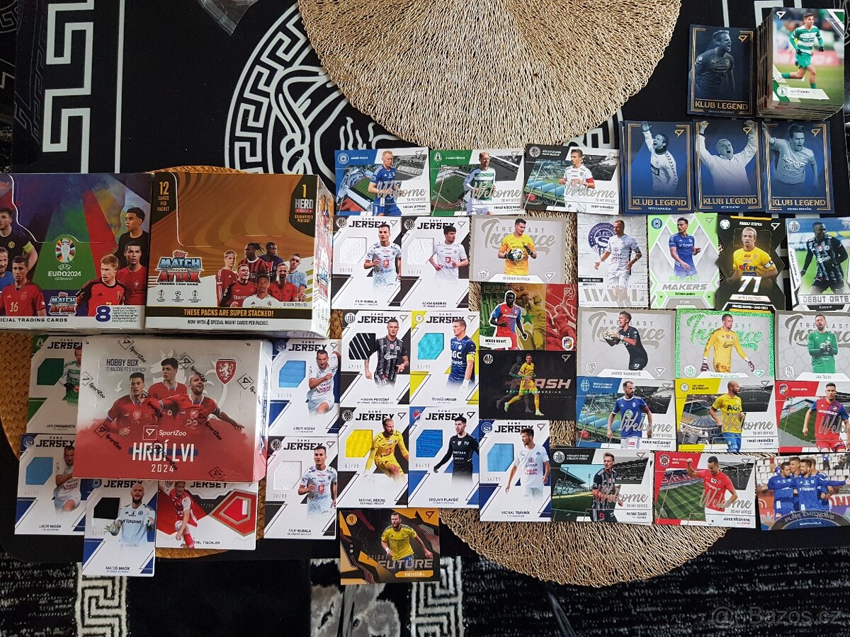 Sportzoo karty,boxy,game jersey,albumy, hokej i fotbal - 10