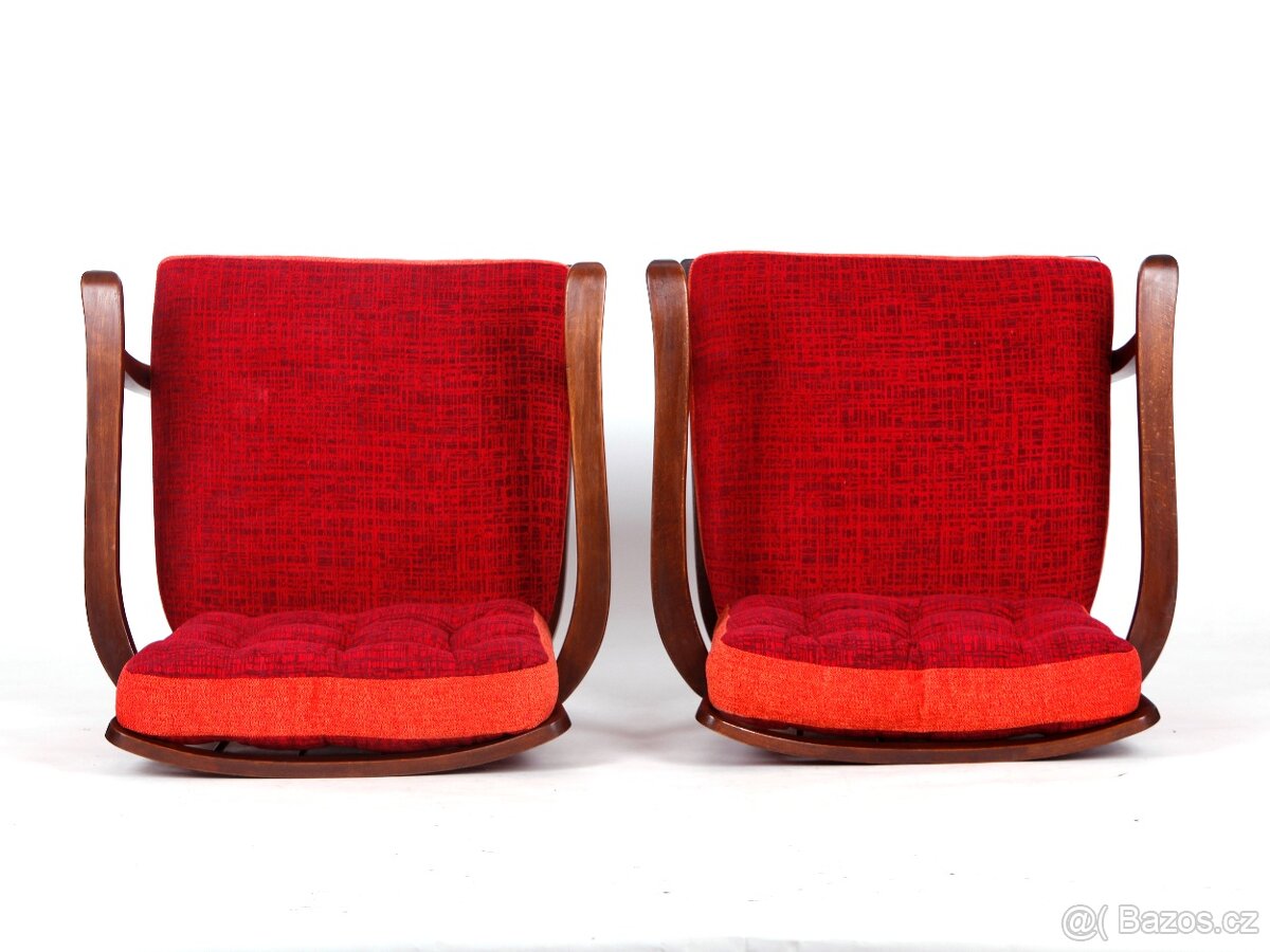 Elegantní starožitná křesla, křesílka THONET, 2 kusy. - 10