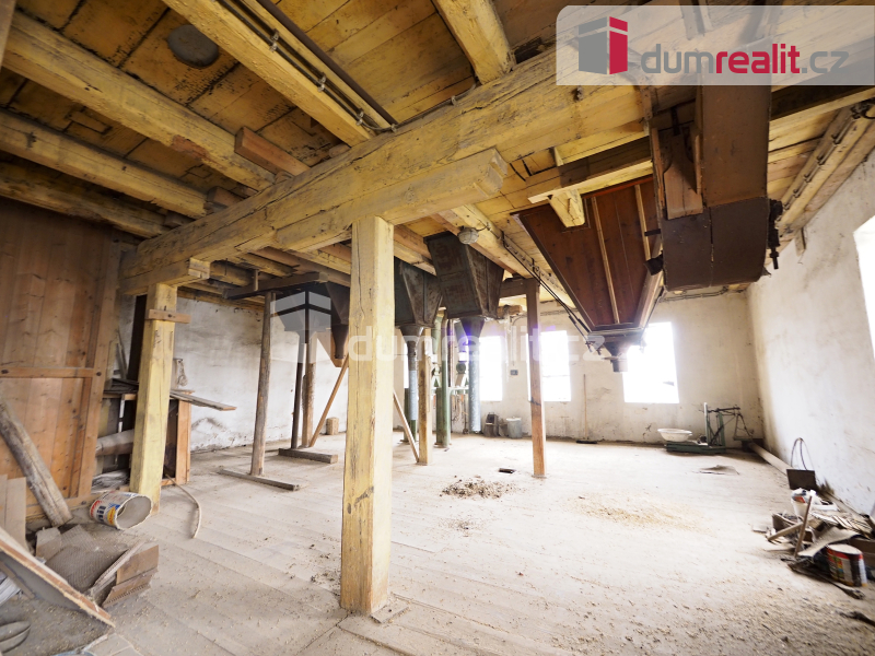 Objekt bývalého mlýna v obci Mšeno a skladu či výrobní haly - 10