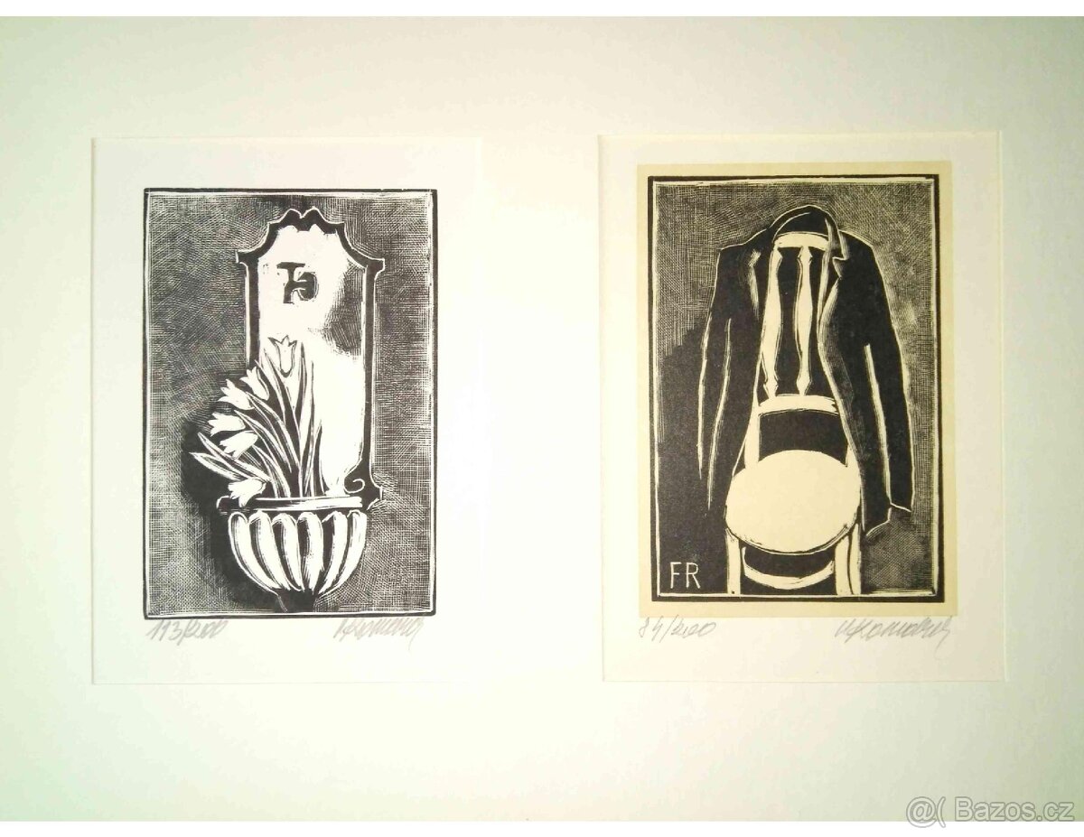 Vladimír Komárek - grafika 1.část - 10