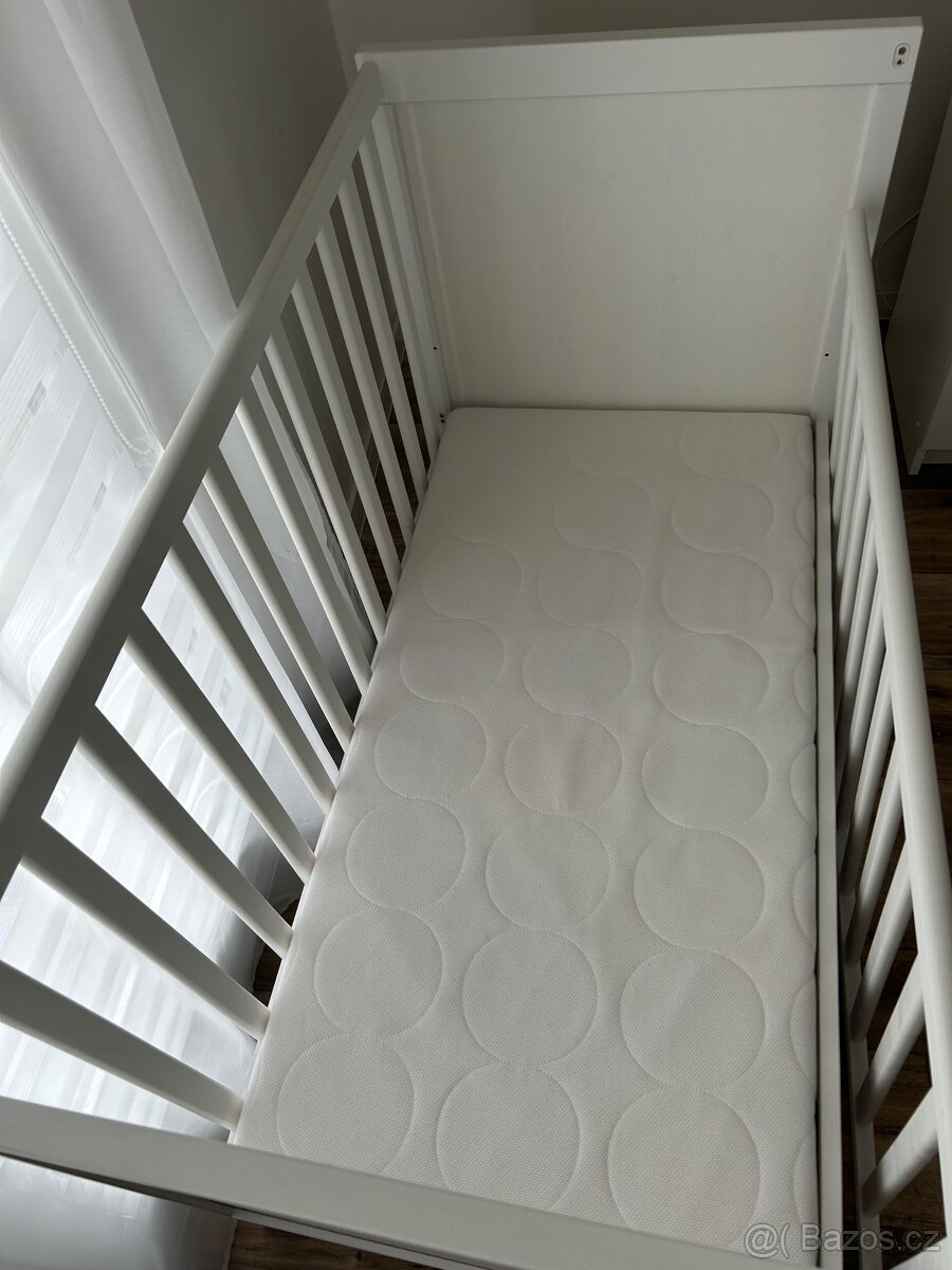Postýlka + matrace - 10