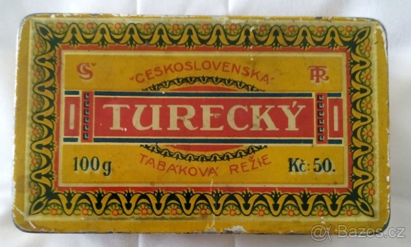 Různé starožitné plechové krabičky. - 10