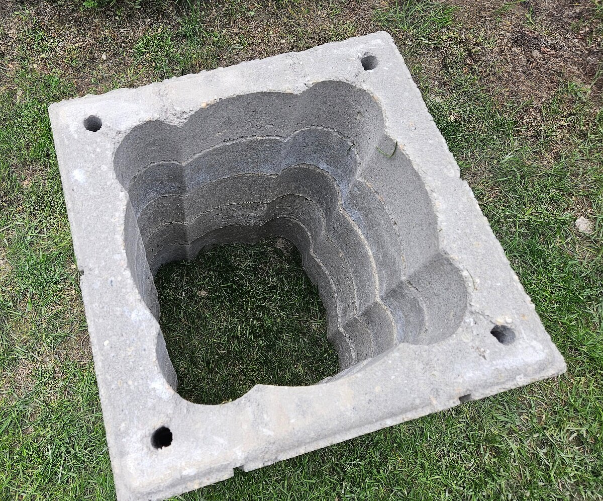 Komínové tvárnice 39x39 cm - 10