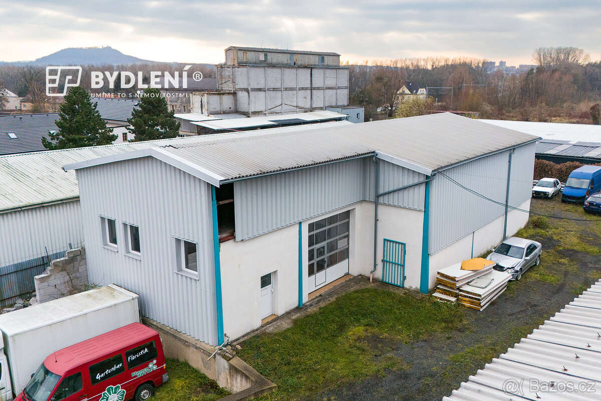 Průmyslový areál v Krupce, pozemek 5298 m² - 10