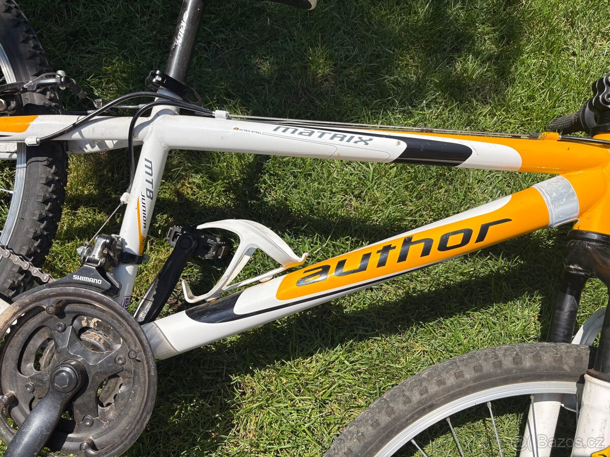 Dětské kolo MTB Junior Author Mustang 24" rám 13 cca 7-10le - 10