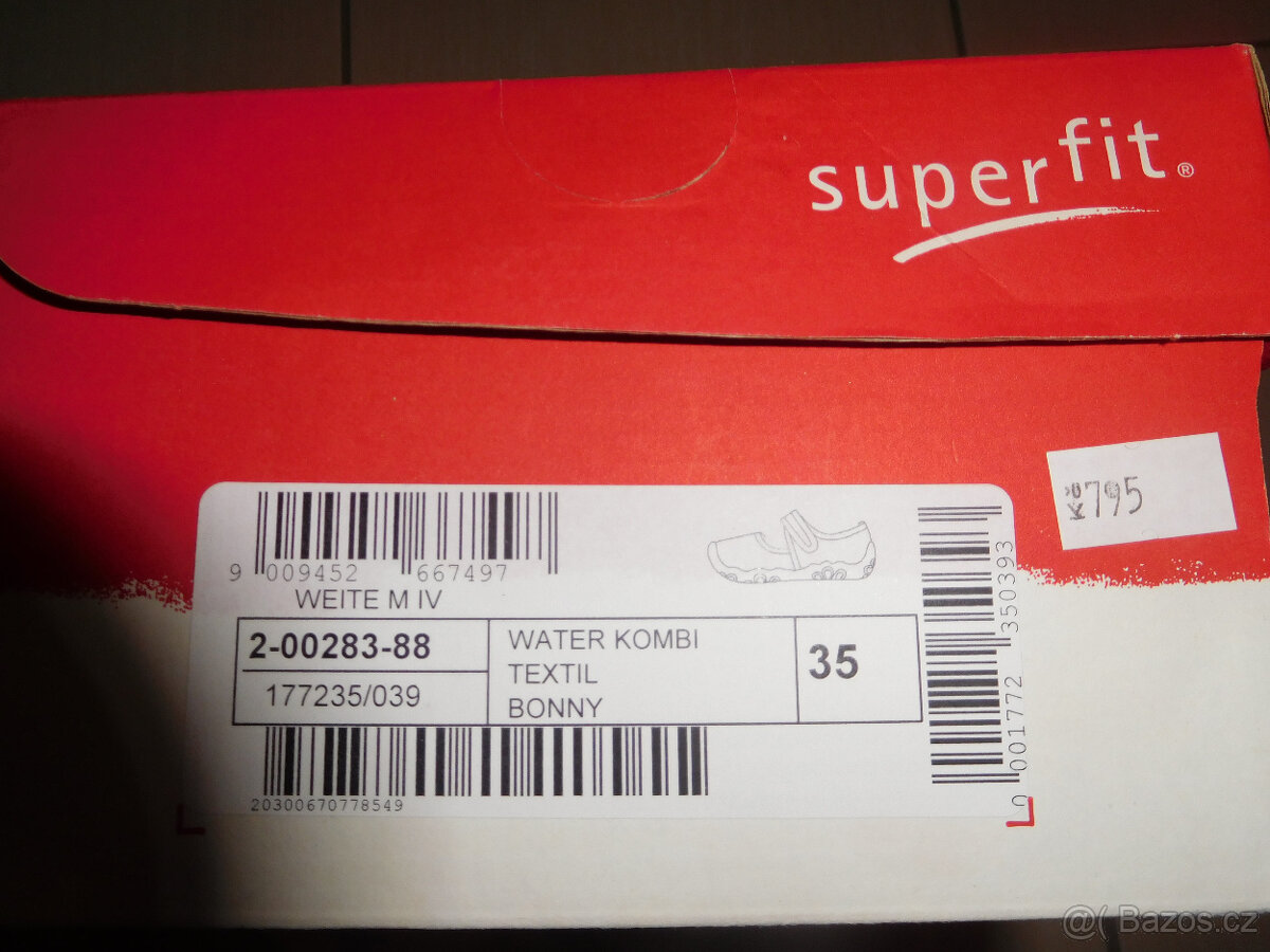 Přezůvky Cienta, Superfit vel. 30, 35 - 10