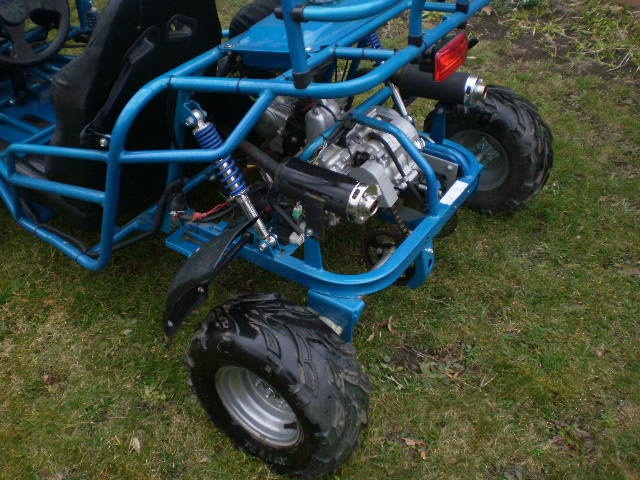 buggy 125 modrá - 10