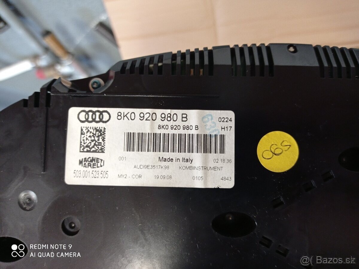 Audi 2,0tdi 105kw Budíky, riadiaca jednotka motora - 10