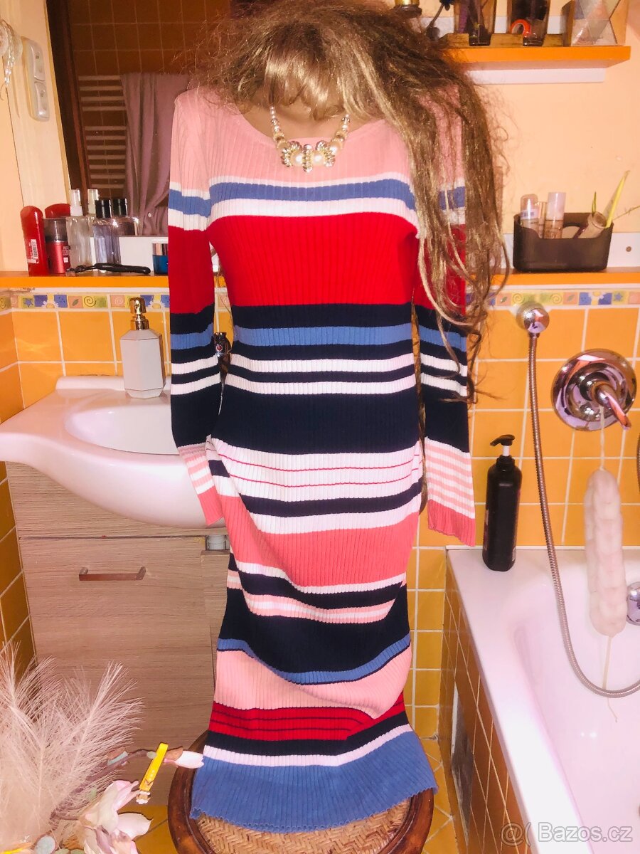 svetrovesaty# maxidlouhe# long# prouzky #Esprit - 10