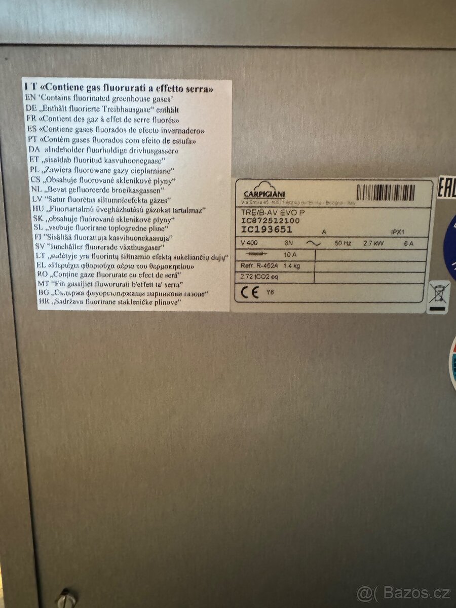 Carpigiani Zmrzlinový stroj TRE/B - 10