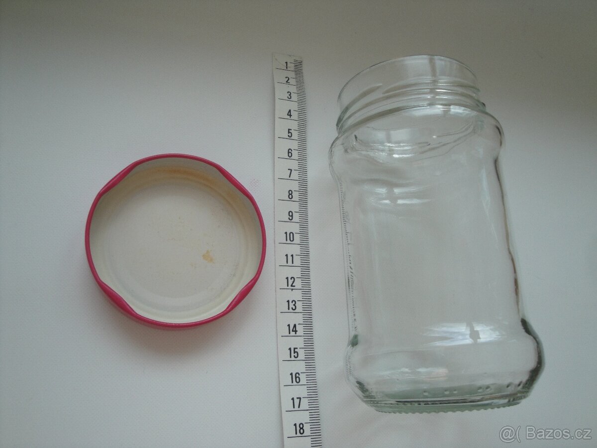 Zavařovací sklenice se silným šroubovacím víčkem - 10