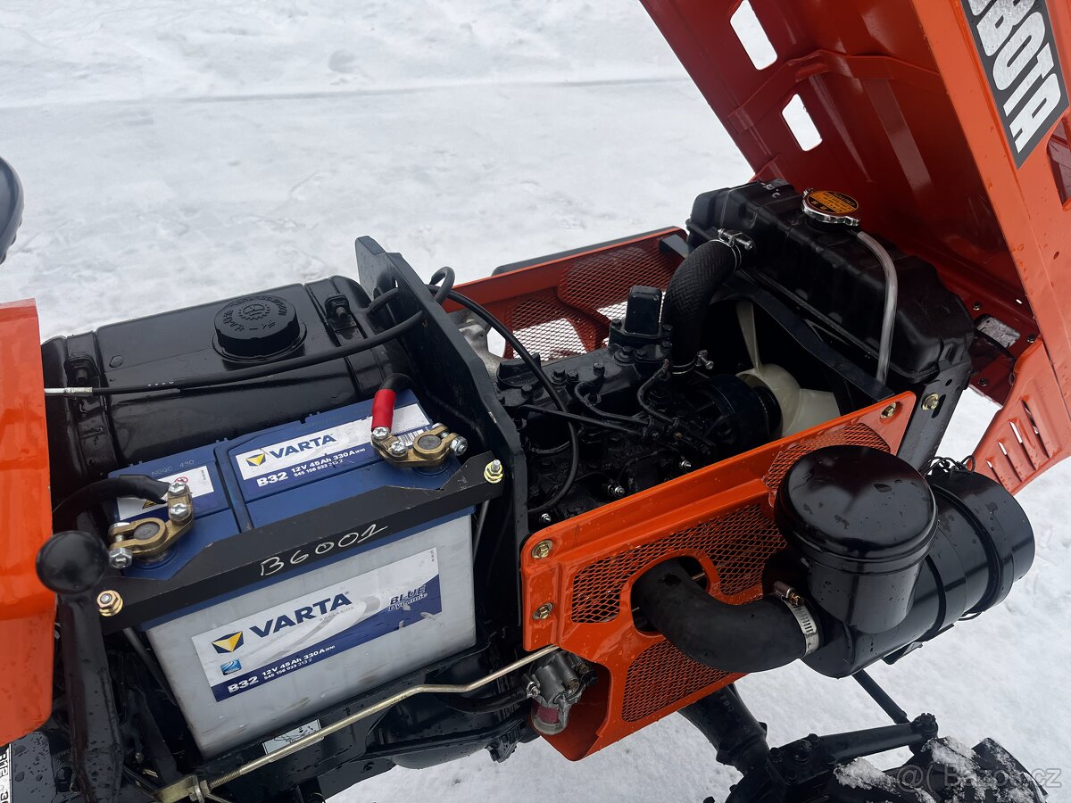 malotraktor Kubota B6001 3válec 4x4 - 10