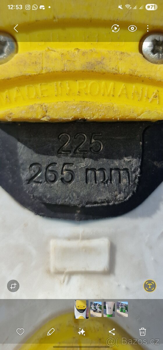 Prodam detske lyze s preskacemi Volki Head cena v popisku - 10