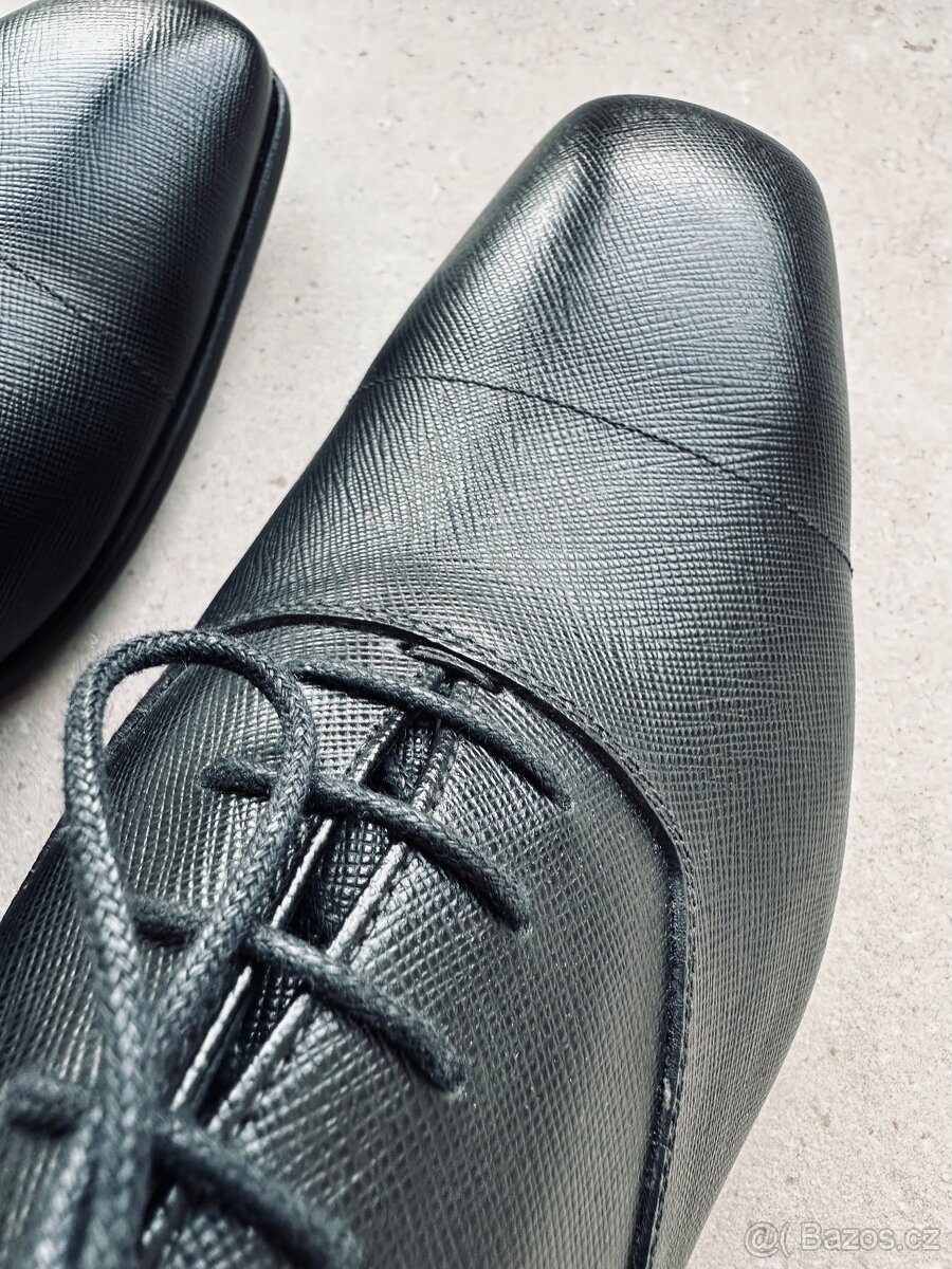 Prada Saffiano Oxford polobotky - 10