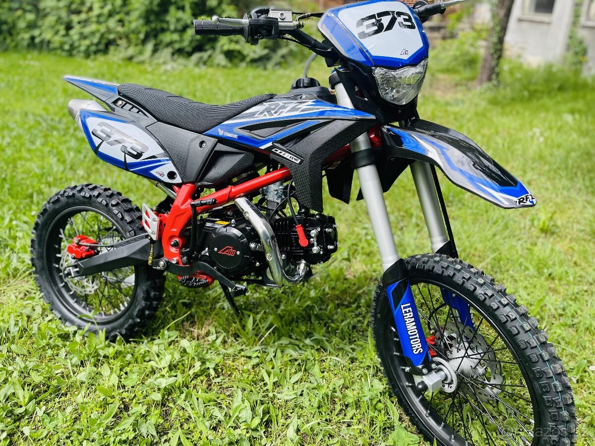 Pitbike Leramotors Thunder 140ccm, 19/16, modrá - 10