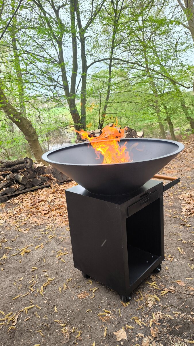 Velký gril - ohniště - 10