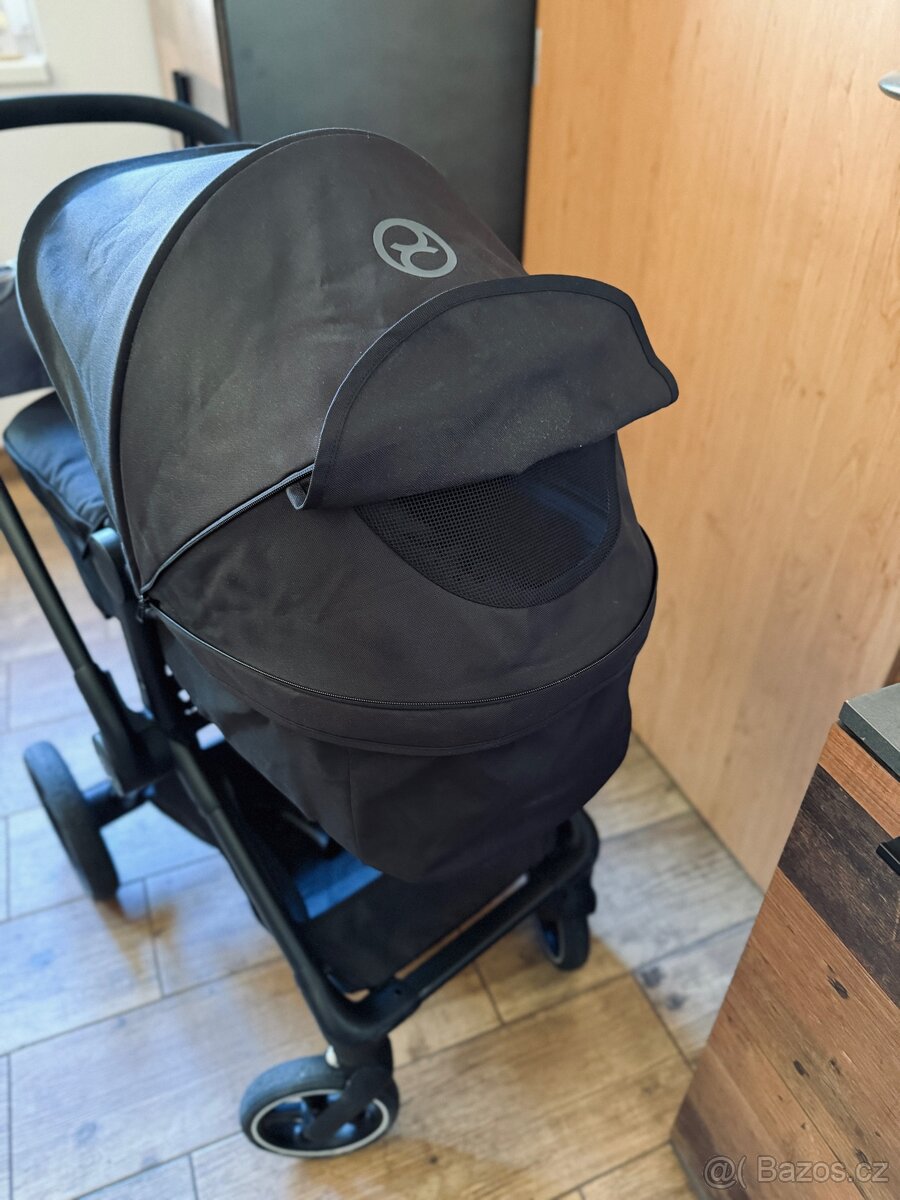 Kočárek Cybex EOS basic 2v1 moon black - 10