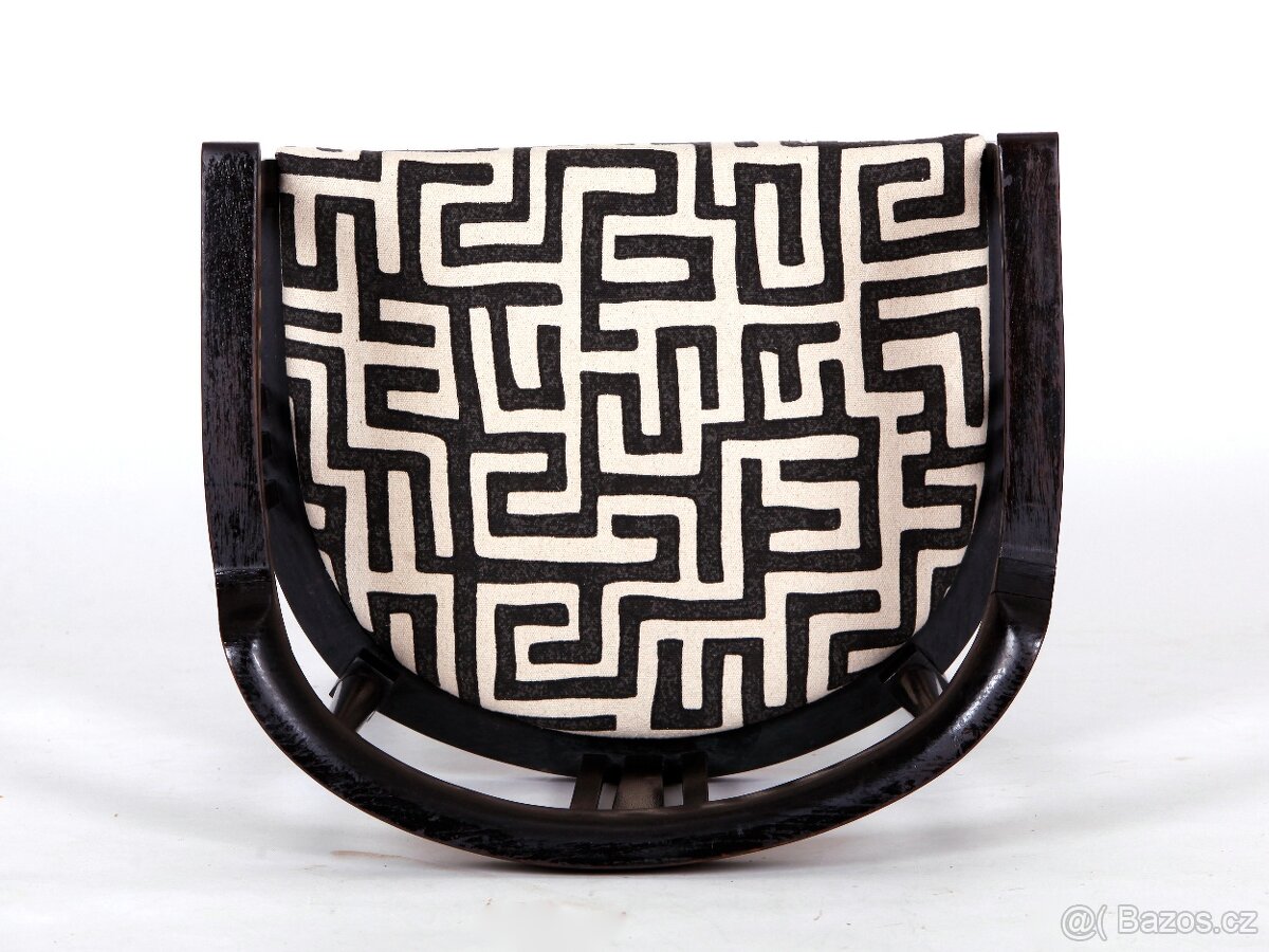 Přečalouněné starožitné křesílko, židle. - 10