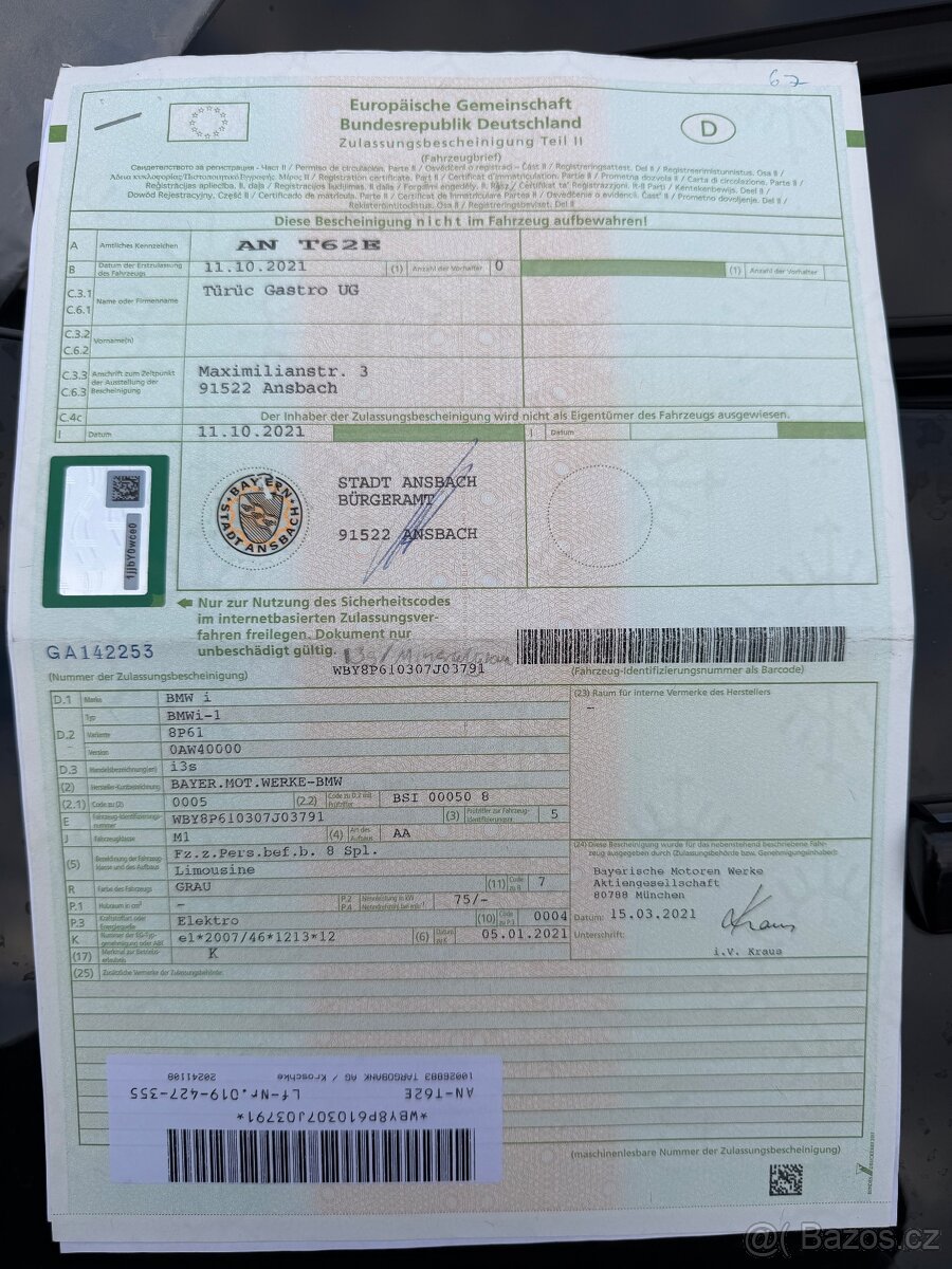 BMW I3s 120ah ND,,zadarmo,, - 10