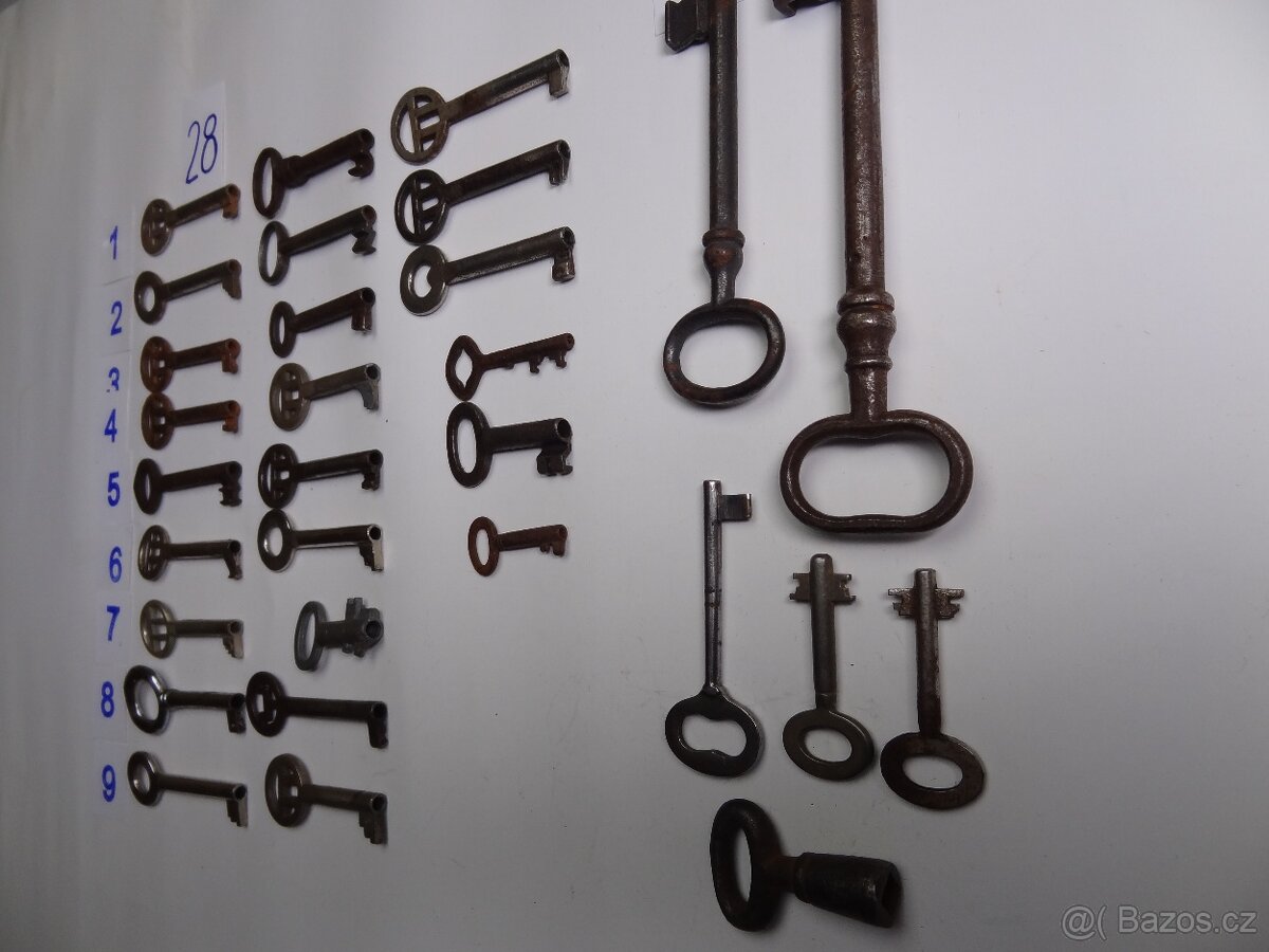 Staré klíče. - 10