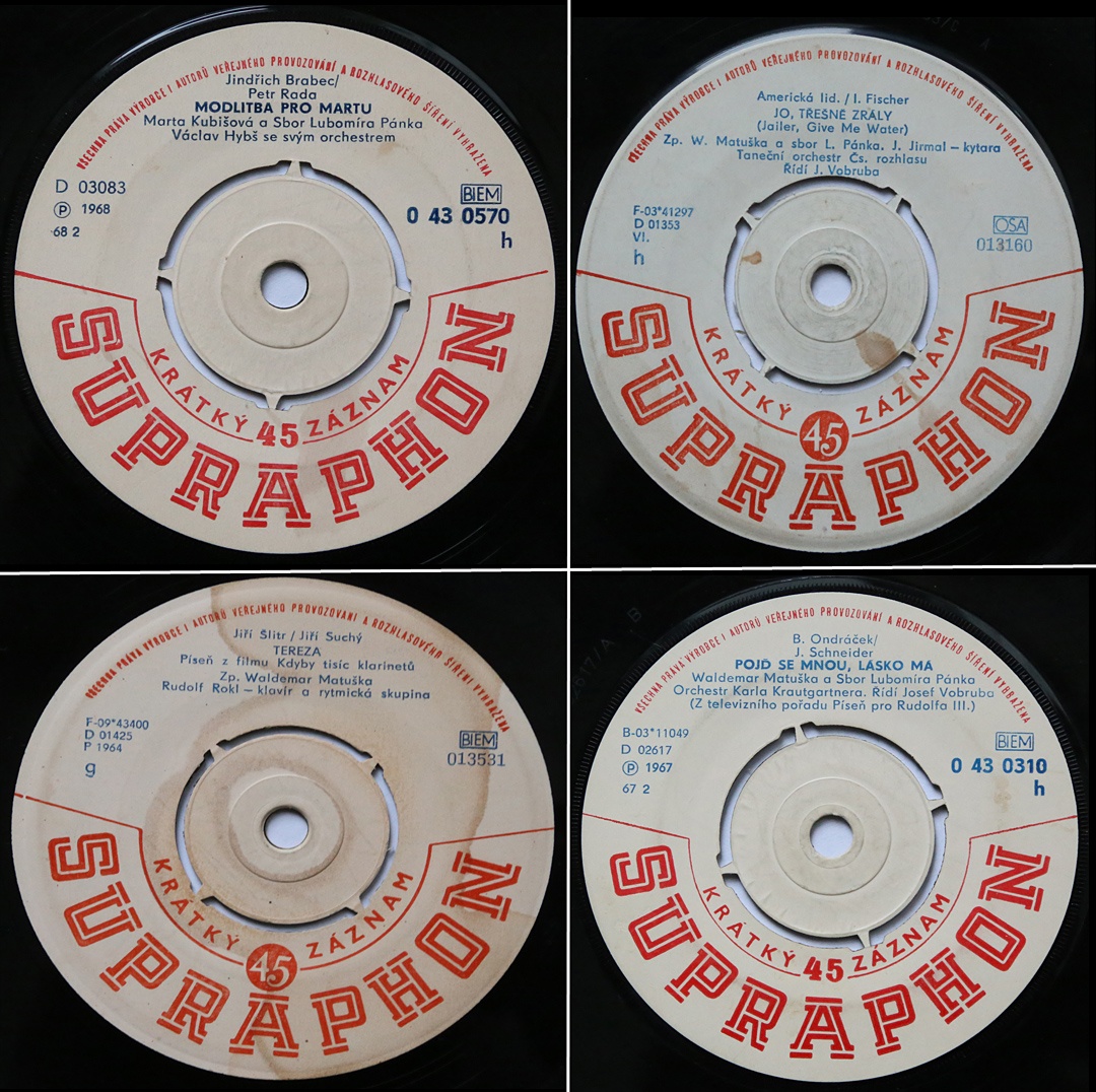 Prodám SP vinyl 60.- 80. léta - 10