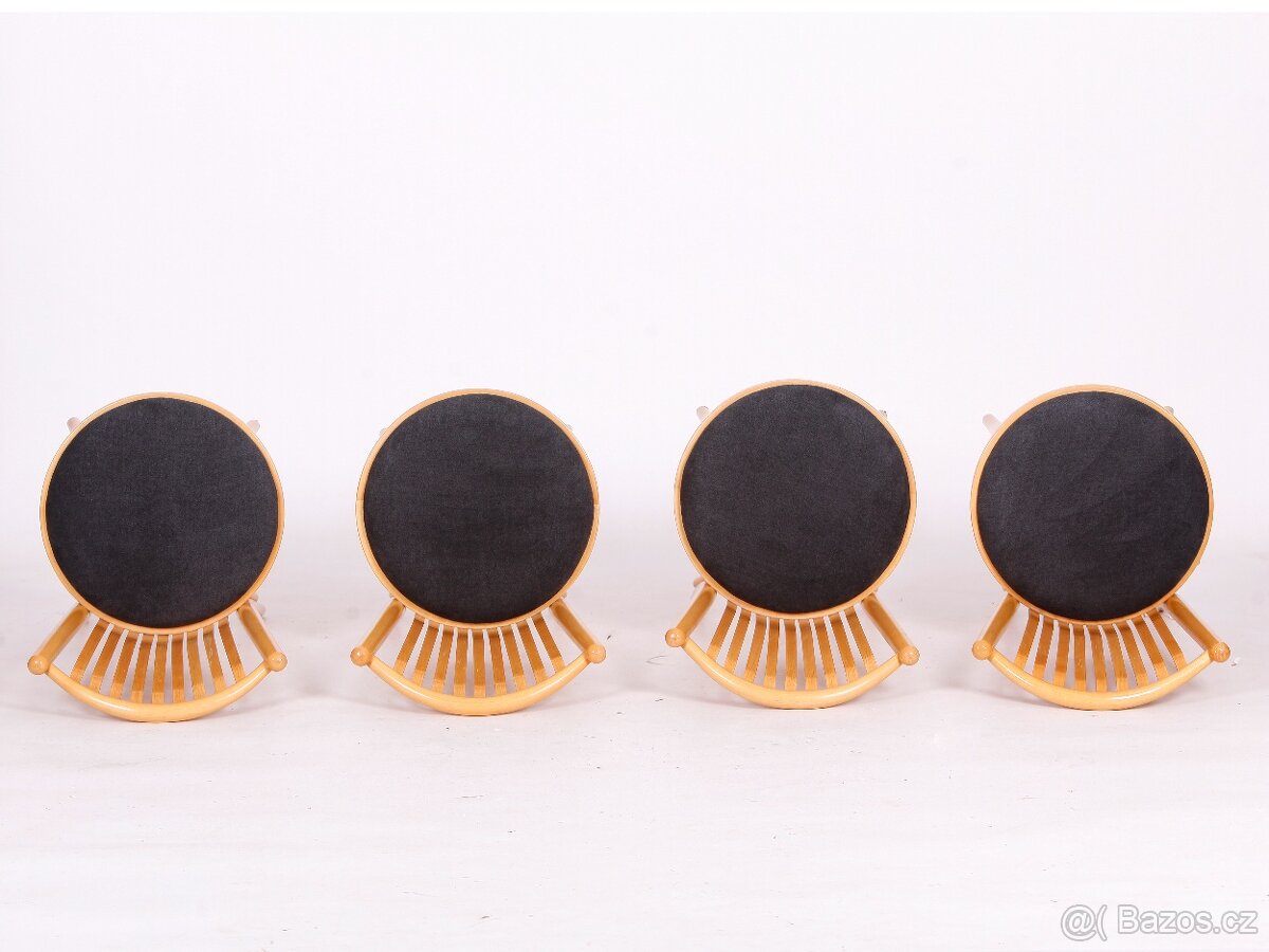 Jídelní židle TON, 6x přečalouněné židle - 10