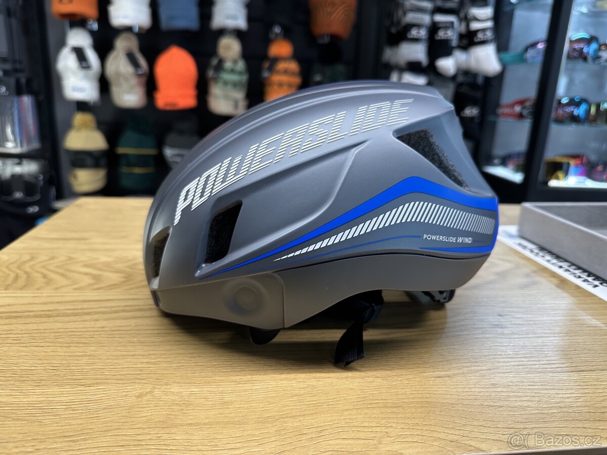 Cyklo, inline Aero přilba Powerslide Race Wind, magnet brýle - 10