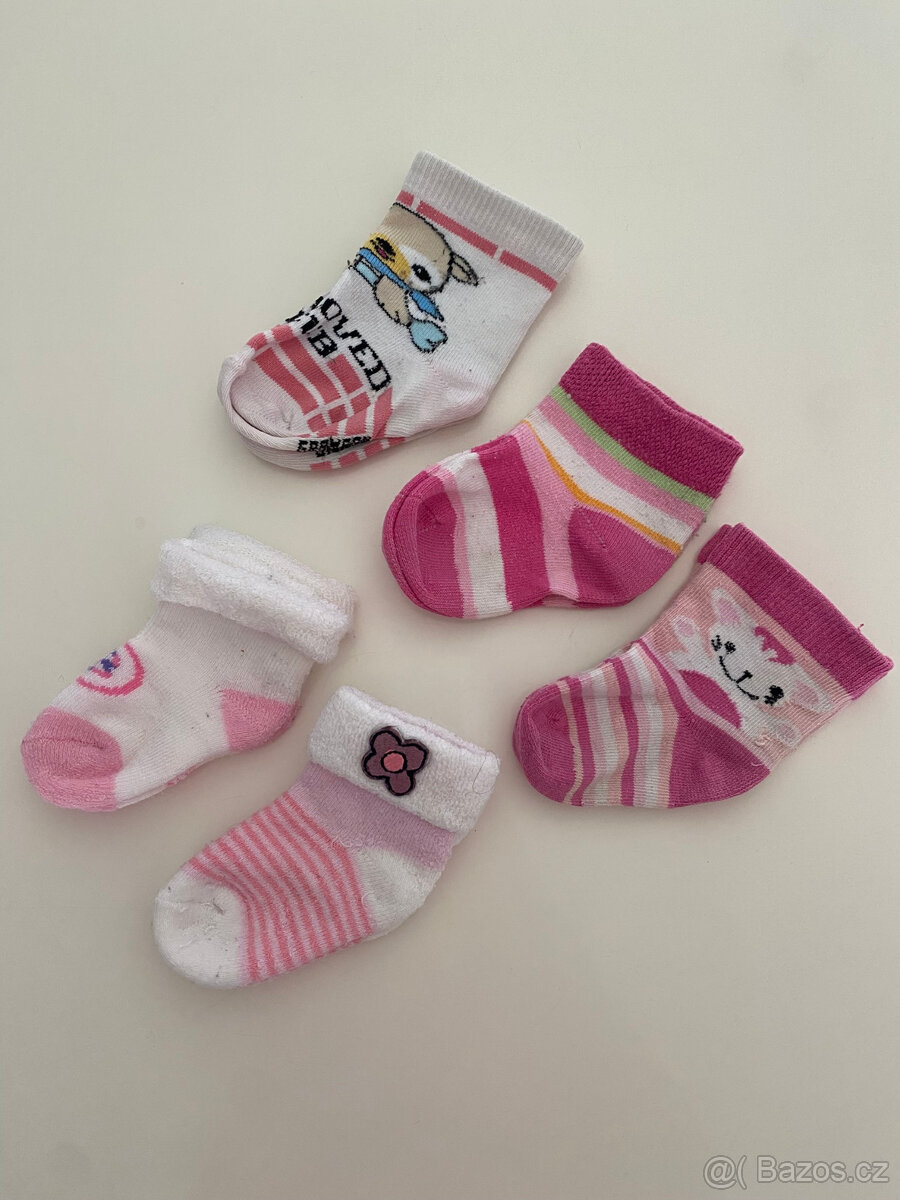 Balík dětských ponožek (0 - 1 rok) - 10