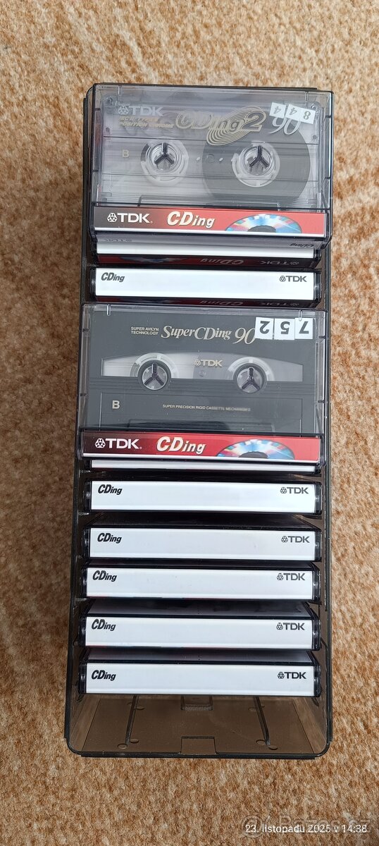 Nabízím cca 700 MC kazet Chromky, Metal MC Raritní , HF - 10