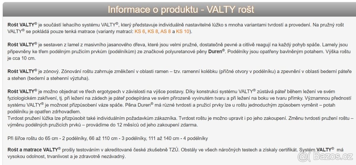 Rošt do postele - Studio dobrého spaní ValMez - 10