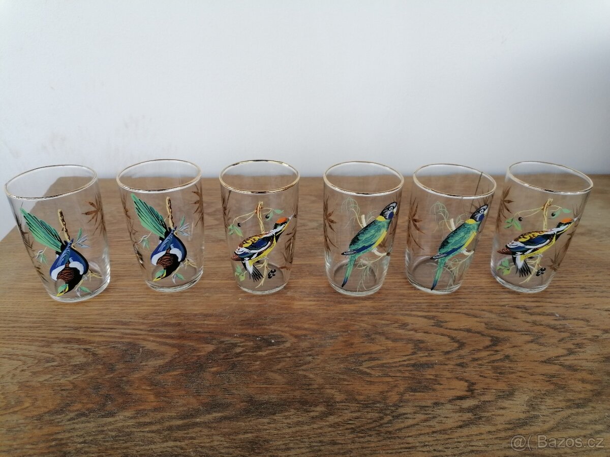 Sady skleničky na víno, likér, whisky - více ve fotkách - 10