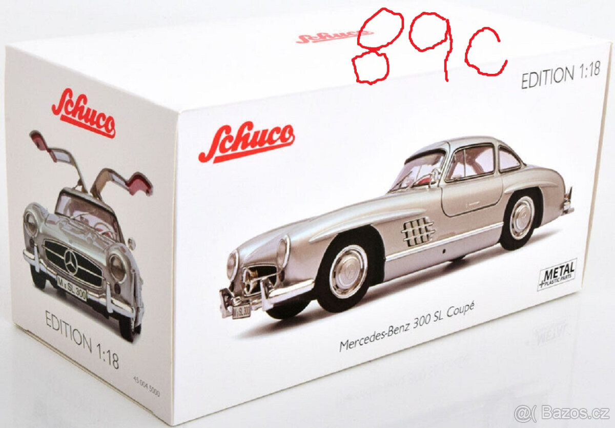 1:18 MercedesBenz 300 SL Flügeltürer Gullwing W198 1954 - 10