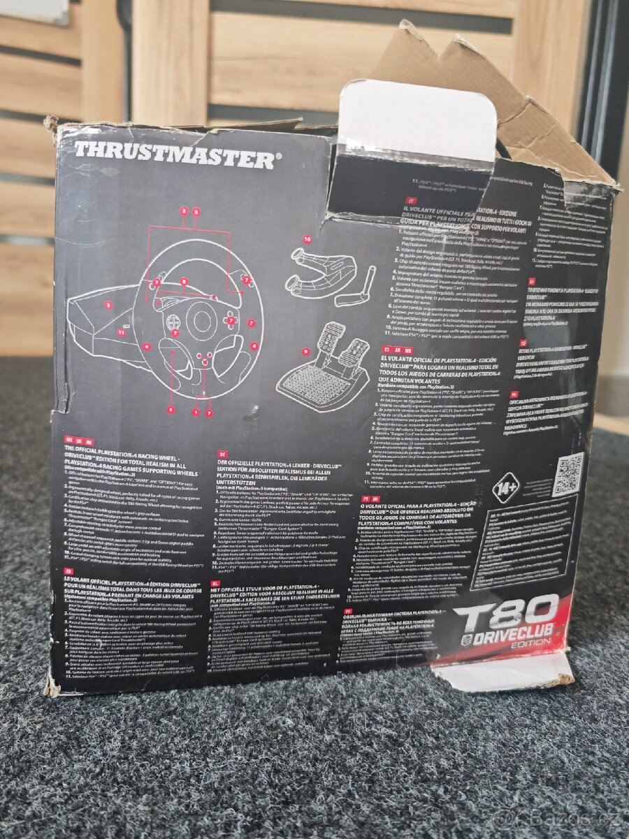 Volant Thrumaster + pedály - 10