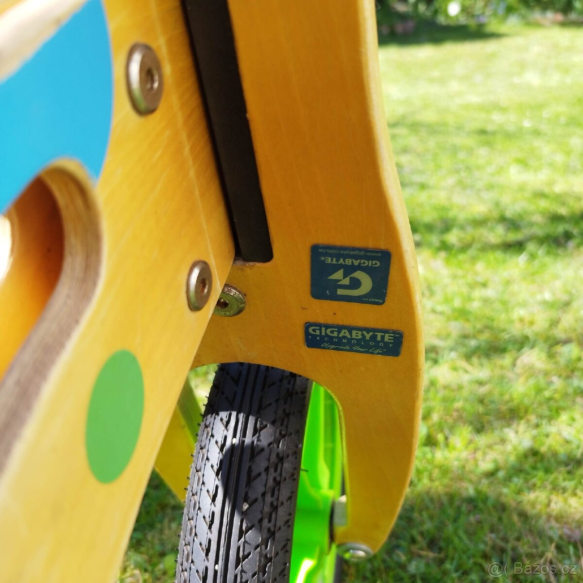 Dřevěné balanční kolo - odrážedlo - 10