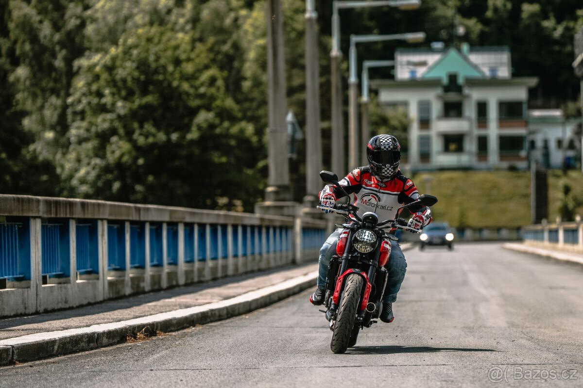 Kožená kombinéza TTRace - 10