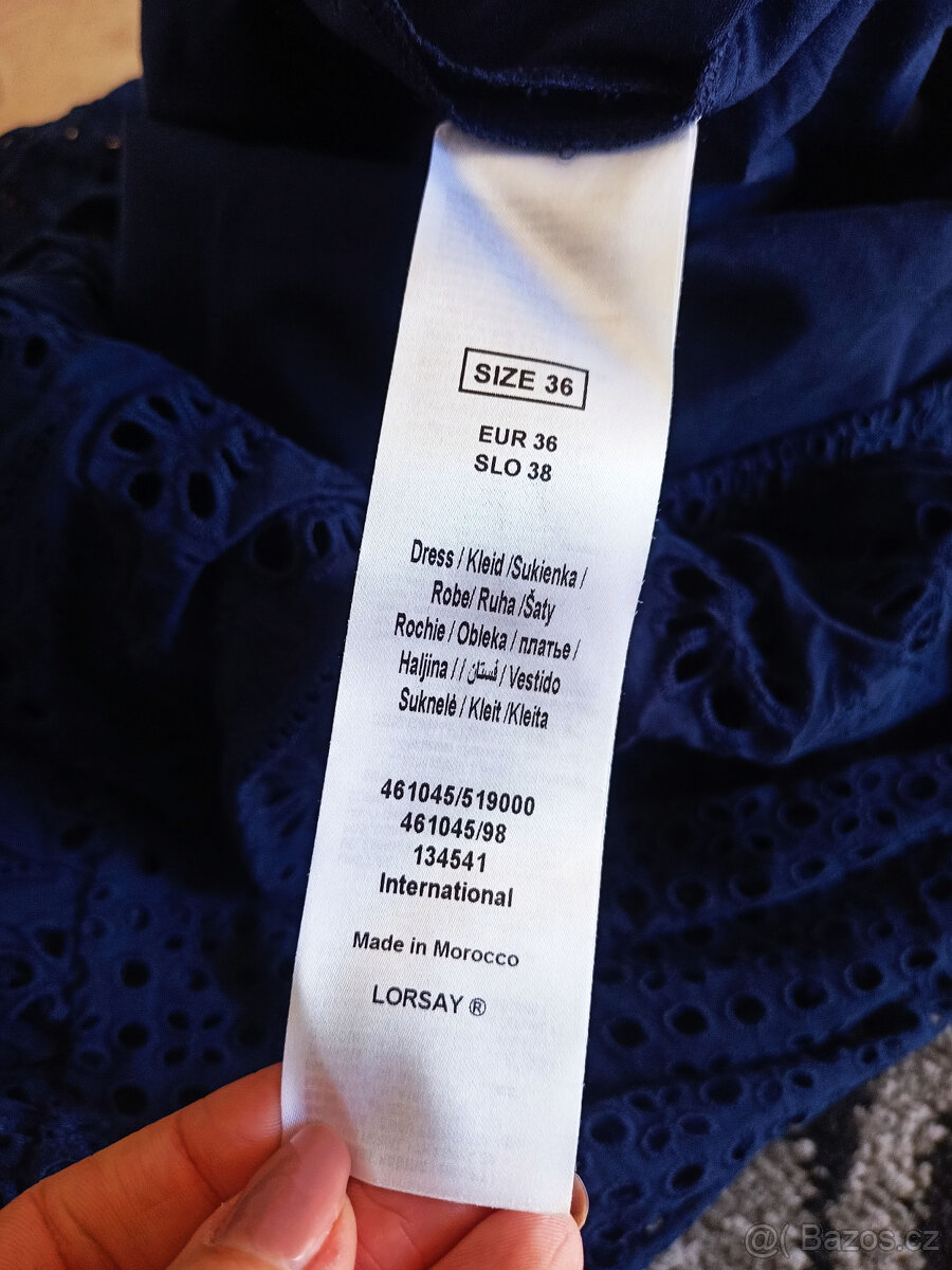 Nové s visačkou dlouhé maxi šaty Orsay vel. 36(S) PC 1899,- - 10