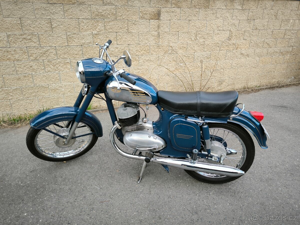 Jawa 350/361 Sport po profesionální renovaci,malá SPZ - 10