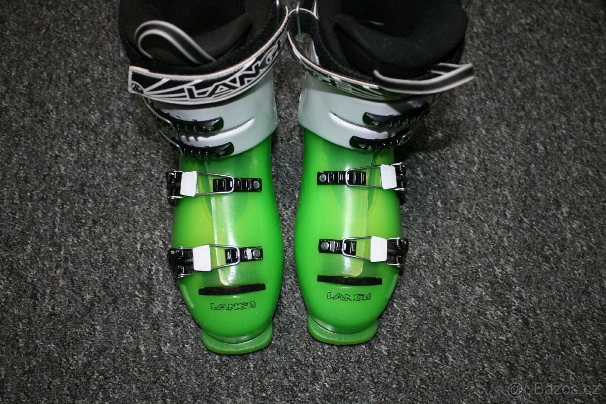 juniorské lyže Head Supershape 130 cm , lyzaky lange - 10