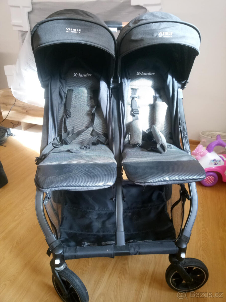 Sourozenecký kočárek X-Lander X-Double - 10