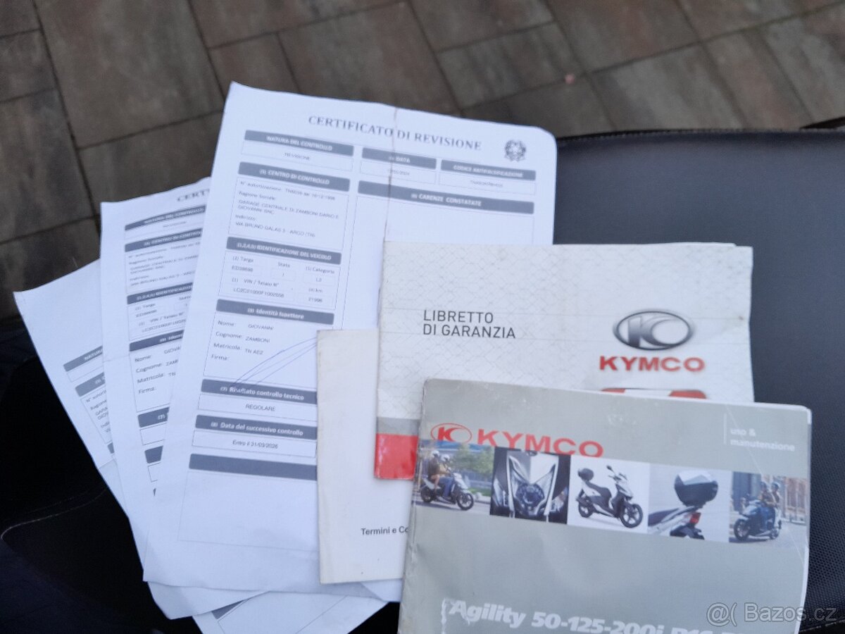 Kymco Agility 16+ 125, 2015, po servisu, ZIMNÍ CENA - 10