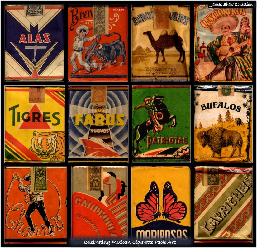 Staré cigarety, tabak, doutniky - 10