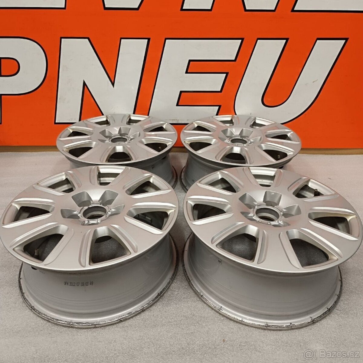 Alu kola na Q3, Sharan, Alhambra 6,5Jx16 , ET33 - 10