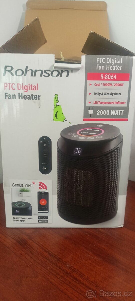 Horkovzdušný ventilátor - 10