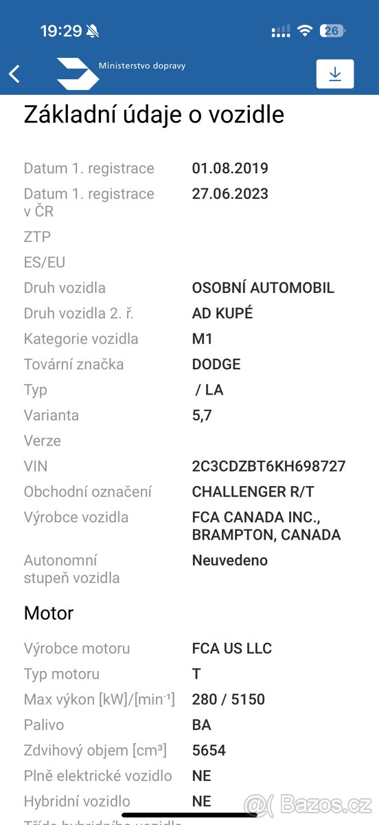 Dodge Challenger 5.7 Hemi - 10