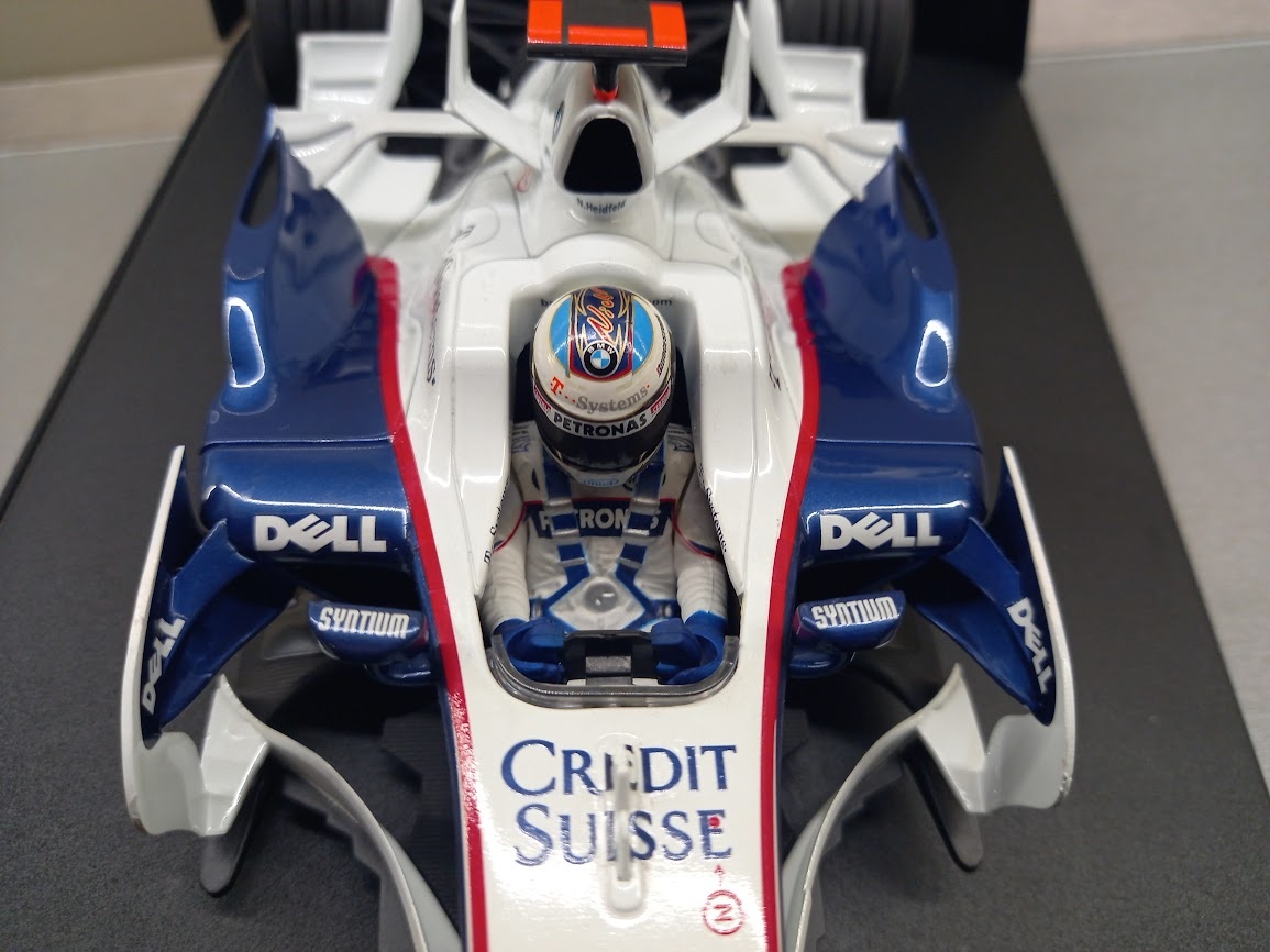 F1 BMW SAUBER F1.08 2008 HEIDFELD MINICHAMPS 1:18 - 10