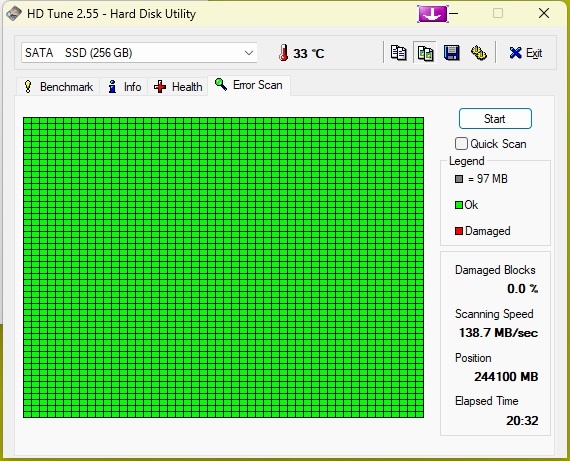 PĚKNÝ DELL E5530 /i5-3360/8GB/SSD256GB/NOVÁ BATERIE/W11 - 10